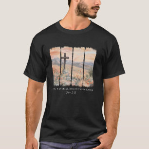 Camiseta Cristianas Florales Mi Pecado Fue Grande Pero Su A