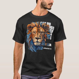 Camiseta Cristianas puedo hacer todas las cosas a través de