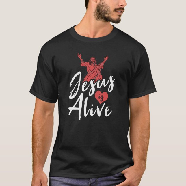 Camiseta Cristianismo bíblico cristiano, Jesús es Ali (Anverso)