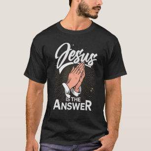 Camiseta Cristianismo Jesucristo Oración Jesús Devoto Fe