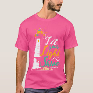 Camiseta Cristianismo Jesús Faro de Dios - Deja Tu Luz