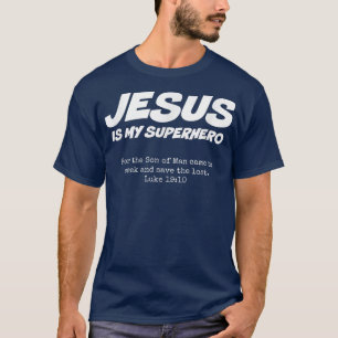 Camiseta Cristianismo Jesús Superhéroe regalo Cristianismo
