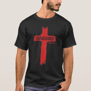 Camiseta Cristianismo sin vergüenza romanos 1 16