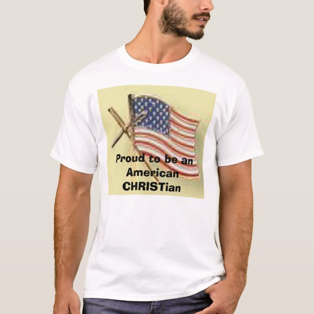 Camiseta Cristiano americano (Anverso)
