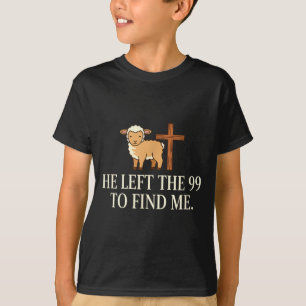 Camiseta Cristiano Dejó Los 99 Para Encontrarme Cordero &am