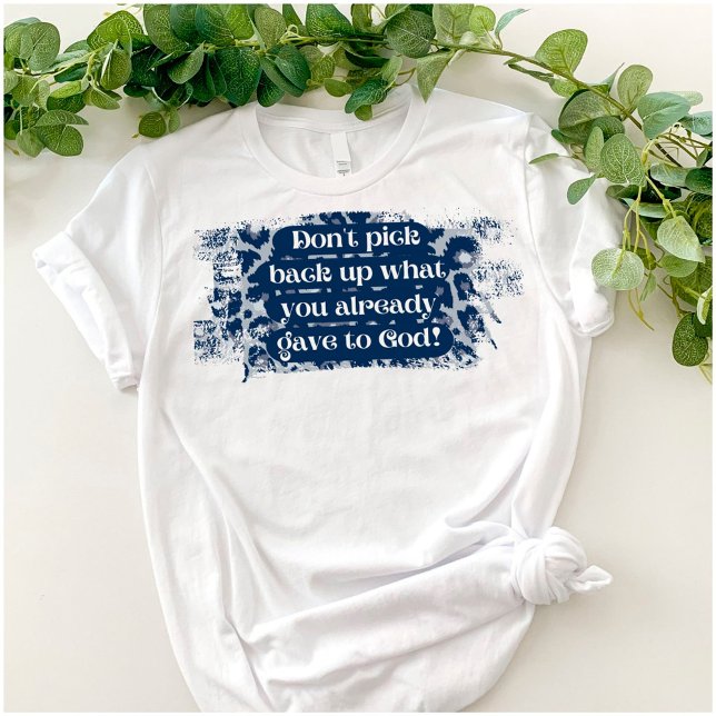 Camiseta Cristiano Divertido A Dios Unisex (Subido por el creador)