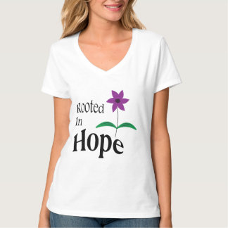 Camiseta cristiano floral