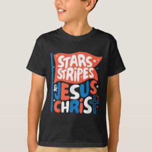 Camiseta Cristiano Groovy Jesucristo Estrellas 44 De