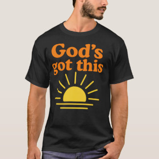 Camiseta Cristiano inspirador y lindo - Dios tiene esto