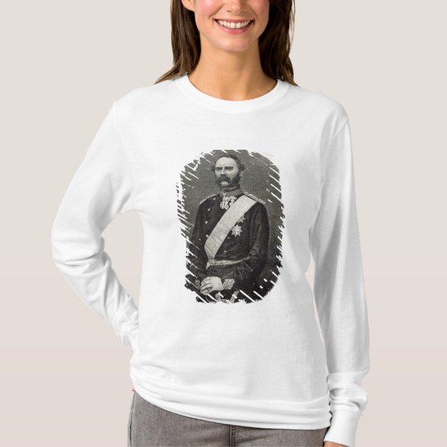 Camiseta Cristiano IX, rey de Dinamarca (Anverso)