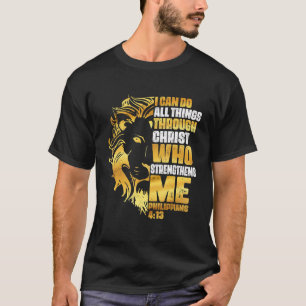 Camiseta Cristiano León Puedo Hacer Todas Las Cosas A Travé