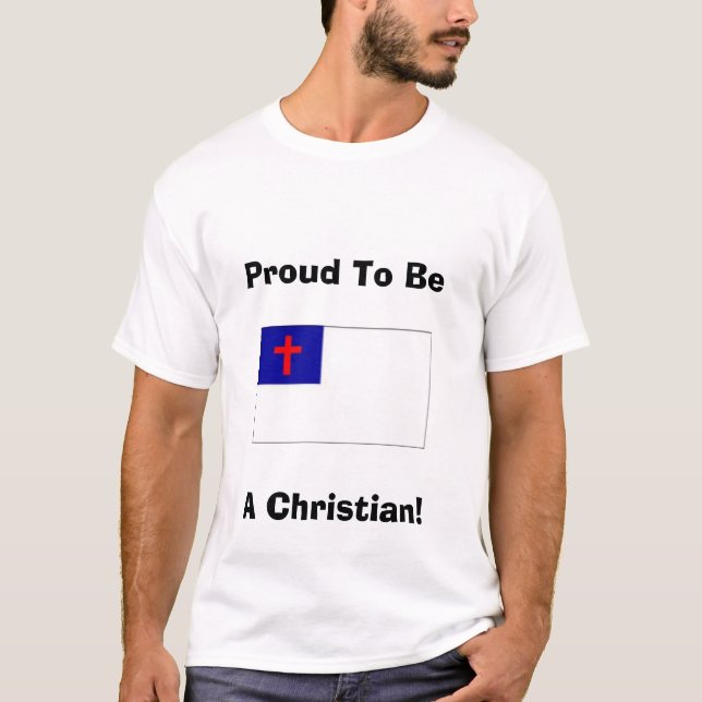 Camiseta Cristiano orgulloso (Anverso)