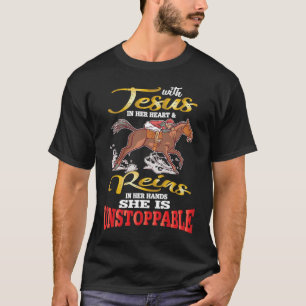 Camiseta cristiano para una amazona