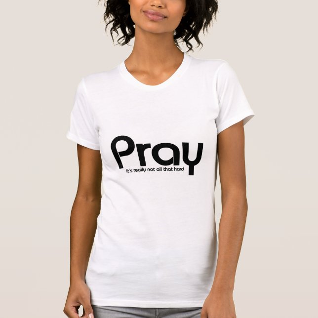 Camiseta Cristiano Pray (Anverso)