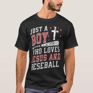 Camiseta Cristiano Sólo Un Niño Que Ama A Jesús Y Vende Fau