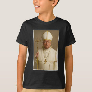 Camiseta Cristiano Vaticano Una nueva política divertida de
