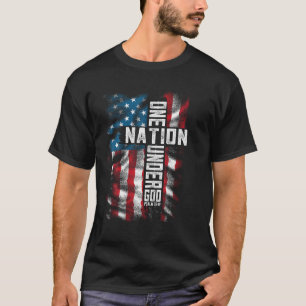 Camiseta cristianos biblia verso fe patriótica 4 de j