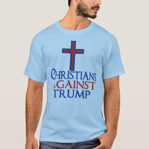 Camiseta Cristianos contra Trump