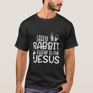 Camiseta Cristianos La Pascua De La Rabbit Silenciosa Es Pa