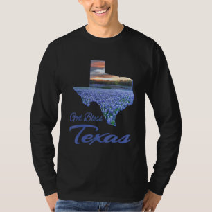 Camiseta Cristianos, Texas, Orgullo del Estado de Bluebonne