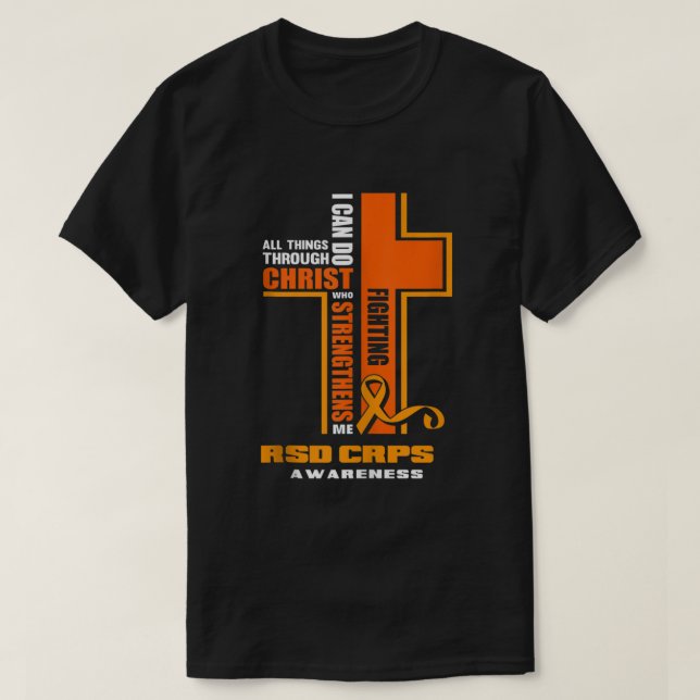 Camiseta Cristina CRPS Guerrero luchador contra RSD Concien (Diseño del anverso)