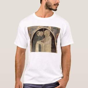 Camiseta Cristo acoge con satisfacción a dos frailes