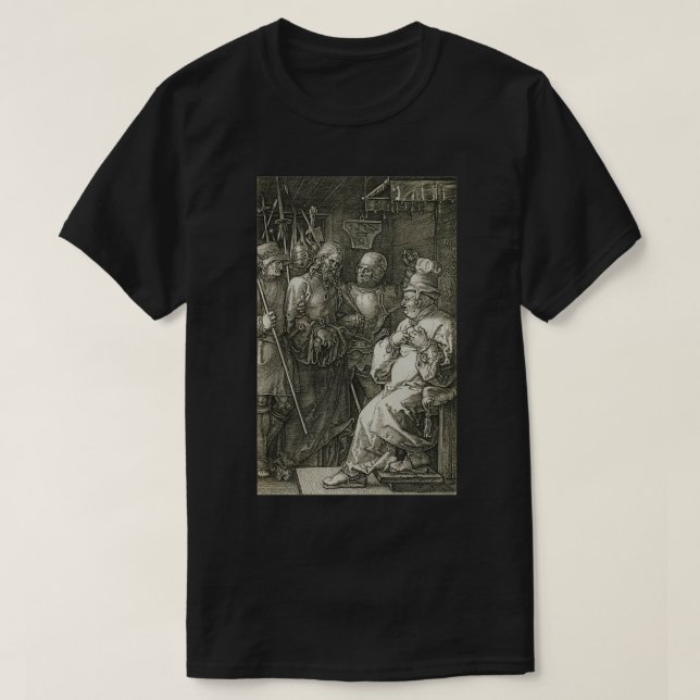 Camiseta Cristo antes de los Caiaphas por Albrecht Durer (Diseño del anverso)