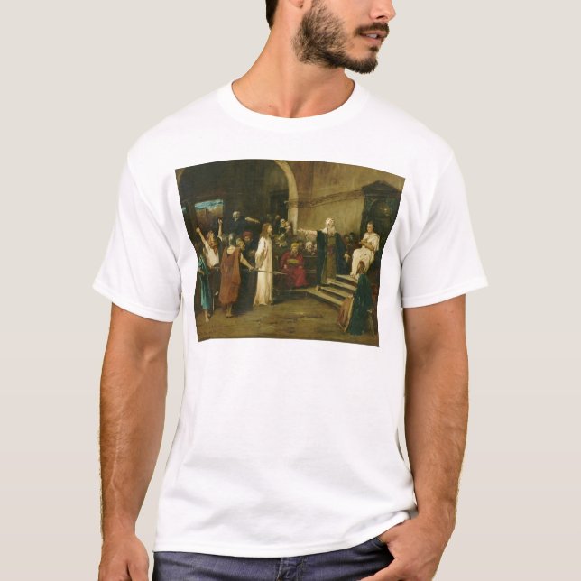 Camiseta Cristo antes de Pilate, 1880 (Anverso)
