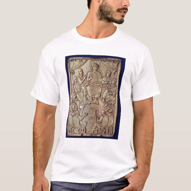Camiseta Cristo con los doce apóstoles (Anverso)