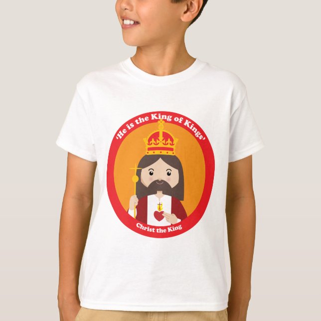 Camiseta Cristo el rey (Anverso)