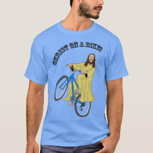 Camiseta Cristo en bicicleta