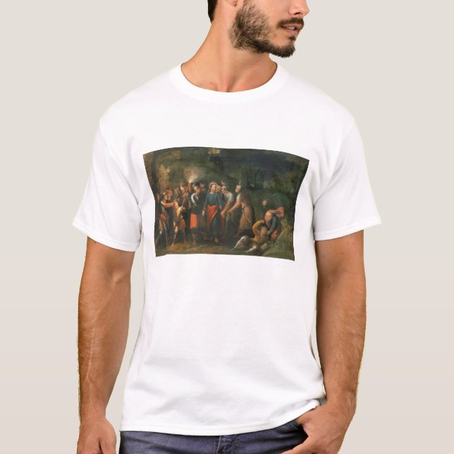 Camiseta Cristo en el jardín de Gethsemane (Anverso)