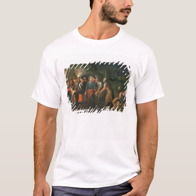 Camiseta Cristo en el jardín de Gethsemane (Anverso)