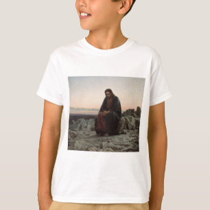 Camiseta Cristo en el salvaje (por Ivan Kramskoi)