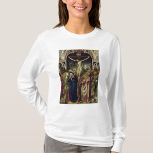 Camiseta Cristo en la cruz, las mujeres santas