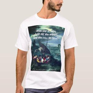 Camiseta Cristo en la tormenta