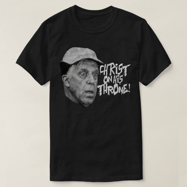 Camiseta Cristo en su trono (Diseño del anverso)