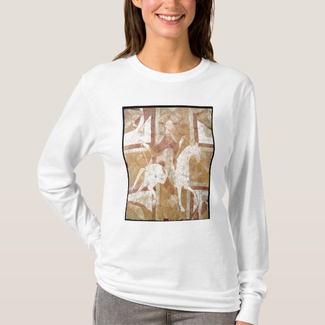 Camiseta Cristo en un caballo blanco (Anverso)