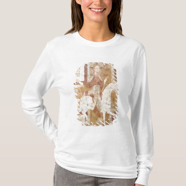 Camiseta Cristo en un caballo blanco (Anverso)