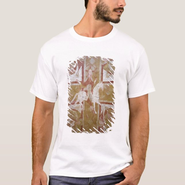 Camiseta Cristo en un caballo blanco (Anverso)