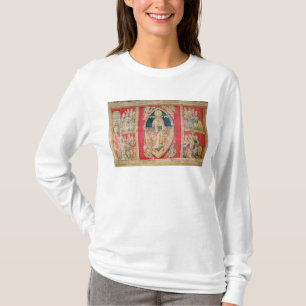 Camiseta Cristo enthroned con las bestias apocalípticas