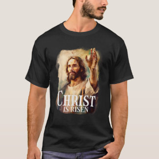 Camiseta Cristo es el retrato de Jesús de la fe cristiana