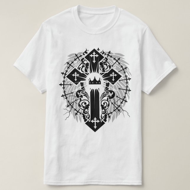 Camiseta Cristo es nuestro Salvador (Diseño del anverso)