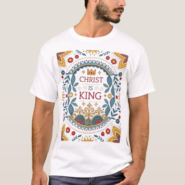 Camiseta Cristo es Rey (Anverso)