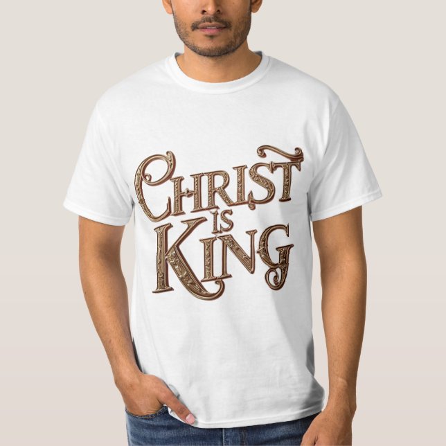 Camiseta Cristo es Rey (Anverso)