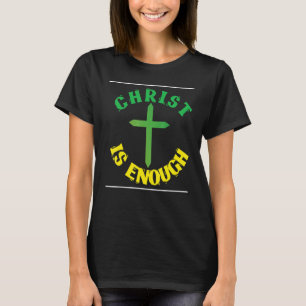 Camiseta Cristo es suficiente cruz Jesucristo Dios Pastor C