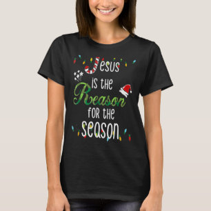 Camiseta Cristo Jesús Es La Razón Del Rótulo De Temporada C