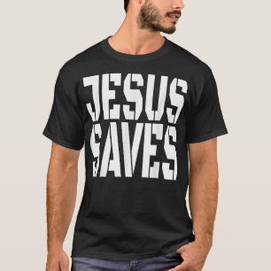 Camiseta Cristo Jesús salva regalo de evangelismo cristiano