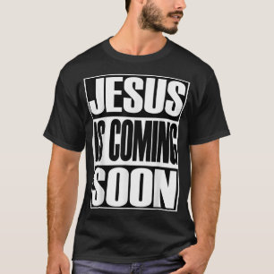 Camiseta Cristo Jesús vuelve a venir regalo cristiano