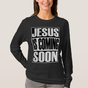 Camiseta Cristo Jesús vuelve a venir regalo cristiano